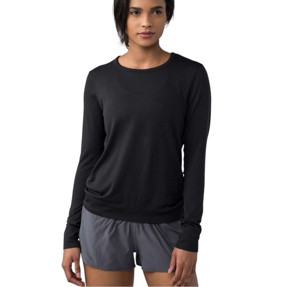 lululemon athletica Tops - Lululemon Breeze By Long Sleeve Black